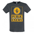 Front - Amplified Unisex Adult Fight The Power Public Enemy T-Shirt