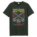 Front - Amplified Unisex Adult La Big Guns N Roses T-Shirt