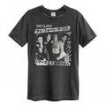 Front - Amplified Unisex Adult Tour Poster The Clash T-Shirt