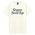 Front - Amplified Unisex Adult Queens Of The Stone Age Logo T-Shirt