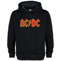 Front - Amplified Unisex Adult North America Tour 80 AC/DC Hoodie