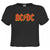 Front - Amplified Womens/Ladies AC/DC Logo Crop Top