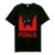 Front - Amplified Unisex Adult Black Cat Foal T-Shirt
