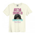 Front - Amplified Unisex Adult Cobo Arena Aretha Franklin T-Shirt