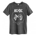 Front - Amplified Unisex Adult For Those About To Rock AC/DC T-Shirt