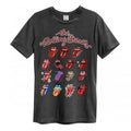 Front - Amplified Unisex Adult Evolution The Rolling Stones T-Shirt