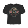 Front - Amplified Womens/Ladies Air Foo Fighters Crop Top