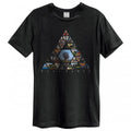 Front - Amplified Unisex Adult Triangle Pink Floyd T-Shirt