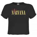 Front - Amplified Womens/Ladies In Utero Nirvana Crop Top