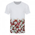 Front - Grindstore Skulls & Roses Fade Men´s Sub T-Shirt