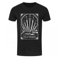 Front - Deadly Tarot Mens Ten Of Swords T Shirt