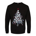 Front - Grindstore Mens Pile O` Bones Christmas Jumper