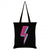 Front - Grindstore Lightning Bolt Tote Bag
