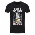 Front - Psycho Penguin Mens I Need A New Friend T-Shirt