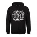 Front - Grindstore Mens Normal People Scare Me Hoodie