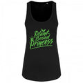 Front - Grindstore Womens/Ladies Plant Based Princess Tank Top