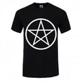 Front - Grindstore Mens Pentagram T-Shirt
