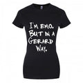 Front - Grindstore Womens/Ladies Im Emo But In A Gerard Way T-Shirt