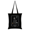 Front - Spooky Cat Death Tarot Tote Bag