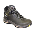 Front - Grisport Mens Saracen Waxy Leather Walking Boots