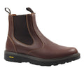 Front - Grisport Mens Crieff Grain Leather Walking Boots