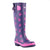 Front - Lazy Dogz Womens/Ladies Cookie Paw Print Wellington Boots