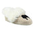 Front - Lazy Dogz Womens/Ladies Cookie Suede Moccasin Slippers