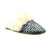 Front - Lazy Dogz Womens/Ladies Dane Faux Suede Slippers