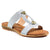 Front - Lunar Womens/Ladies Calow Leather Sandals