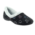 Front - Lunar Womens/Ladies Sandino Slippers