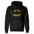 Front - Batman Unisex Adult Logo Hoodie