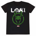 Front - Loki Unisex Adult Season 2 Distressed Logo T-Shirt