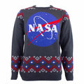 Front - NASA Unisex Adult Knitted Jumper