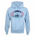 Front - Lilo & Stitch Unisex Adult Cute Face Pullover Hoodie