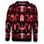 Front - Star Wars: The Mandalorian Unisex Adult Candy Cane Knitted Jumper