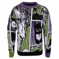 Front - DC Comics Unisex Adult Batman Manga Sweatshirt