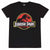 Front - Jurassic Park Unisex Adult Classic Logo T-Shirt