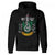 Front - Harry Potter Unisex Adult Slytherin Distressed Hoodie