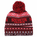 Front - Stranger Things Fair Isle Pom Pom Beanie