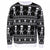 Front - The Simpsons Unisex Adult Bart Simpson Skeleton Knitted Jumper