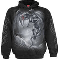 Front - Spiral Direct Unisex Adult Dragon´s Cry Hoodie