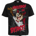 Front - Looney Tunes Unisex Adult Unleash The Beast Taz T-Shirt