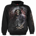 Front - Spiral Direct Unisex Adult Reaper Time Hoodie