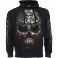 Front - Spiral Direct Unisex Adult Death Bones Hoodie