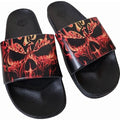 Front - Spiral Direct Mens Skull Blast Sliders