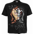 Front - Looney Tunes Unisex Adult Bad 2 D Bone Taz T-Shirt