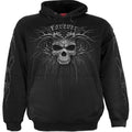 Front - Spiral Direct Unisex Adult Death Forever Hoodie