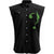 Front - Spiral Direct Unisex Adult Riddler Batman Stone Wash Glow In The Dark Sleeveless Shirt