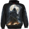 Front - Spiral Direct Unisex Adult Shadow Rider Hoodie