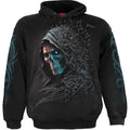 Front - Spiral Direct Unisex Adult Midnight Blues Hoodie